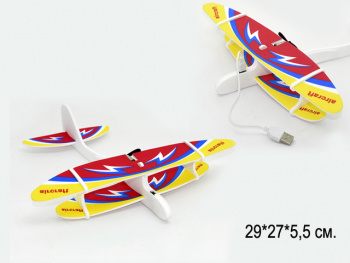 Аэроплан арт. 2921-3 Сборный USB в пак.*/ /200