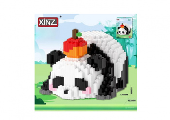 Конструктор арт. 5042-805 Микро Панда с яблоком 1558 дет. в кор.=