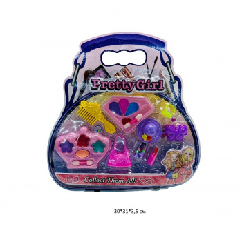 Набор косметики арт. B-27 "Королева" с аксессуарами на листе• Набор косметики арт. B-27 "Королева" с аксессуарами на листе•