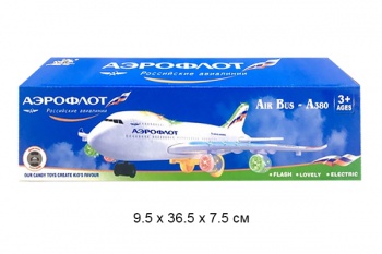 Самолёт арт. 747-300RU свет, звук в кор._/72шт./ Самолёт арт. 747-300RU свет, звук в кор._/72шт./