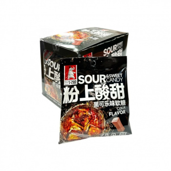 Конфета арт. 440145/440138 Кислая "Кола" 28 г 20 шт. в кор.'