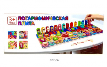 Деревянная игрушка арт. 2181-148 Набор логическая игра в кор._
