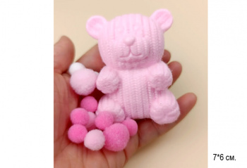 Антистресс арт. 1414-209 Медведь вязаный мальтоза (16 шт.) в пак. Антистресс арт. 1414-209 Медведь вязаный мальтоза (16 шт.) в пак.