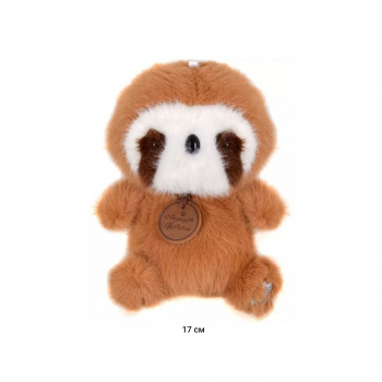 им Ленивец арт. YE251025-4 С медальоном 17 см в пак.)