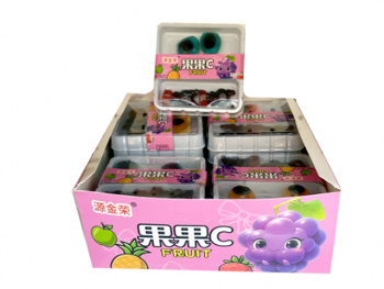 Мармелад арт. 050204 Набор фруктовый в ассортименте пластик. кор. 20 шт. упаковка