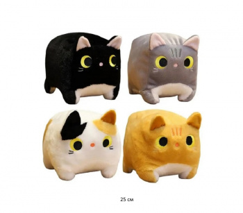 им Кот арт. 240728-1/240511-2 Кубик цвета микс 25 см в пак.) им Кот арт. 240728-1/240511-2 Кубик цвета микс 25 см в пак.)