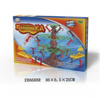 Игра "ПопадайКА" арт. 46788SR" В коробке /36шт.//бл.18/ Игра "ПопадайКА" арт. 46788SR" В коробке /36шт.//бл.18/