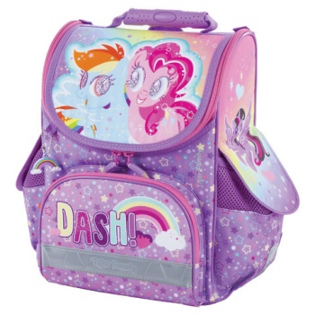 Ранец TIGER FAMILY для начальной школы, Nature Quest, "Rainbow Dash & Pinkie Pie", ЛИЦЕНЗИЯ, 35х31х1 Ранец TIGER FAMILY для начальной школы, Nature Quest, "Rainbow Dash & Pinkie Pie", ЛИЦЕНЗИЯ, 35х31х1