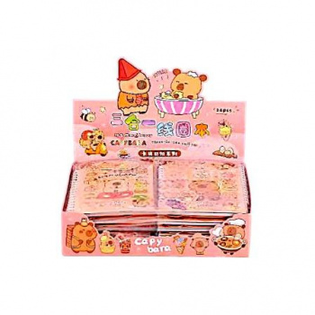 Блокнот арт. SZ365-01-802 На пружине 16*11 см Капибара ассорти в пак. (24 шт.) Блокнот арт. SZ365-01-802 На пружине 16*11 см Капибара ассорти в пак. (24 шт.)