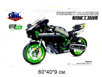 Конструктор арт. KY1053 Мотоцикл 757 дет. в кор._/20 шт./ Конструктор арт. KY1053 Мотоцикл 757 дет. в кор._/20 шт./