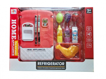 Холодильник арт. 6859A С продуктами свет, звук. в кор.=