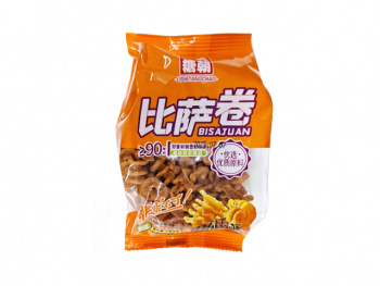 Чипсы арт. 801384 Спиральки Вкус барбекю 1 шт. в пак.