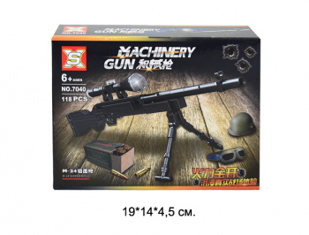 Конструктор арт. 7040-5 Автомат  в кор._•